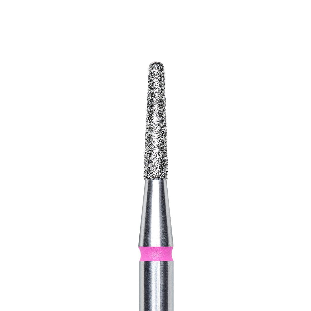 Diamond drill bits &quot;Pinne&quot; avrundet B=1,8mm H=8mm rød