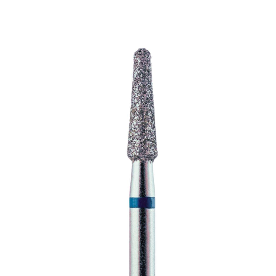 Diamond drill bits "Pinne" avrundet H=10,5mm B=2,7mm  blå
