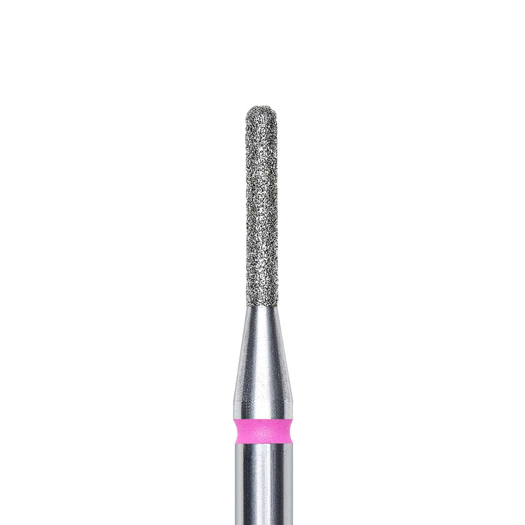 Diamond drill bits "Sylinder" Avrundet B=1,4mm H=8mm rød